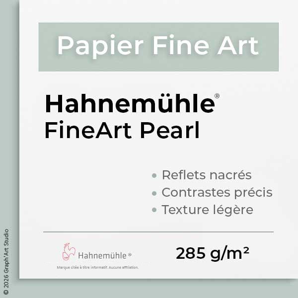 Papier Fine Art - Hahnemühle FineArt Pearl - 285 g/m²