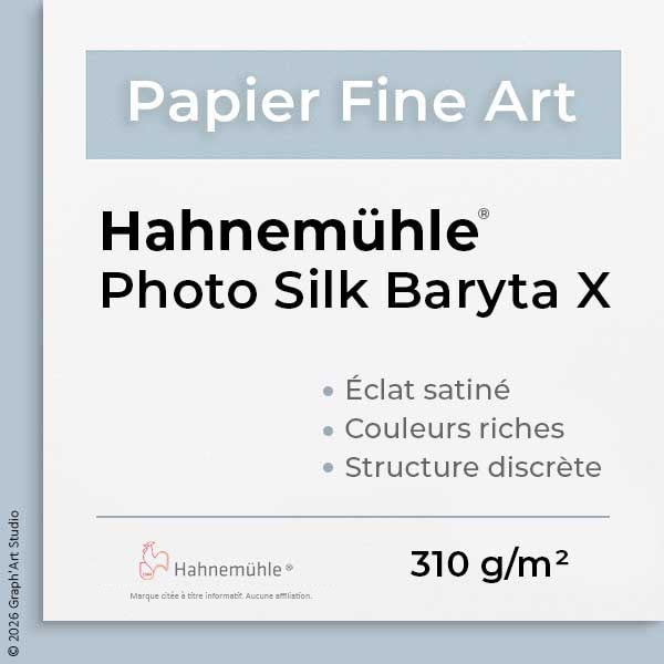 Papier Fine Art - Hahnemühle Photo Silk Baryta X - 310 g/m²